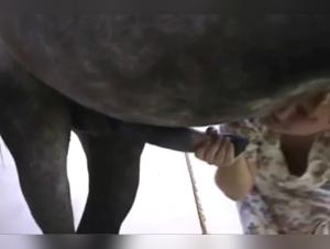 Bestiality Video with Shawn and a Horse