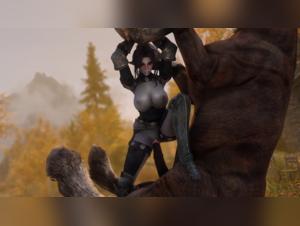 A zoophilia video with a horse