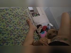 Homemade Doggy Style Video: A Girl and Her Dog