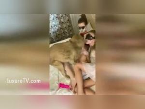 The Zoophilic Passions of Zoo Art and the Women Who Suck Dogs.