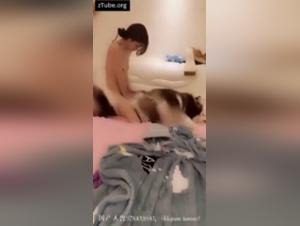 Discover the pleasures of bestiality with an Asian woman and her dog