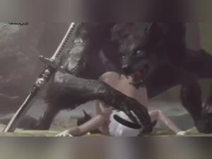 Watch this bestiality video featuring a dog and a woman