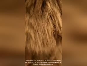 Bestiality sex video with a dog and a mature woman