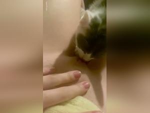 Sex video with animals: Pussy and pussy