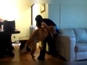 Extreme zoophilia video with an Asian