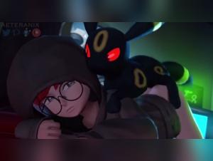 intimate moments with dog