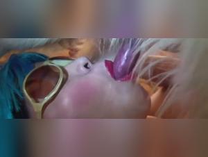 The girl allows herself to be screwed by the dog for an amazing sensation