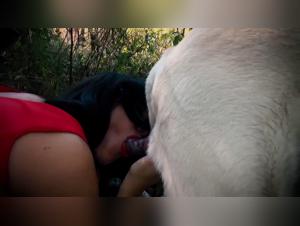 One of a kind bestiality sex video with Yasmin and her dogs