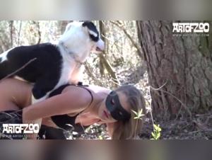 Woman and Dog - A Unique Sexual Encounter on ArtofZoo