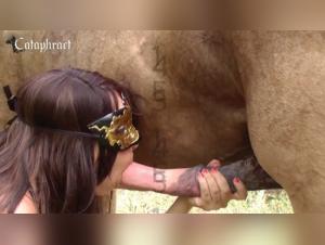 Vidéo de Sexe Bestialité avec Cheval