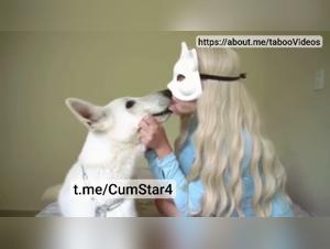 Délices animales: Un orgasme sauvage avec un chien