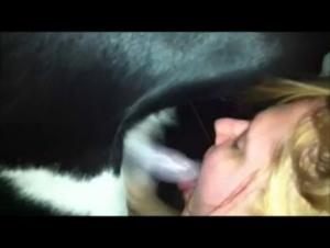 Bestiality Sex Video with Amateur Housewife