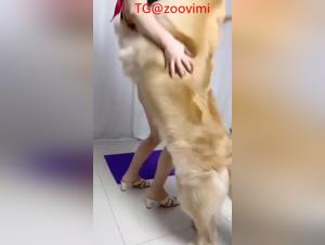 Una donna e un cane nel porno bestiale cinese