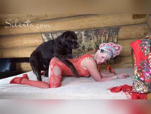In the Siberian ice, primal pleasure reigns: Women and dogs in an intense erotic dance.