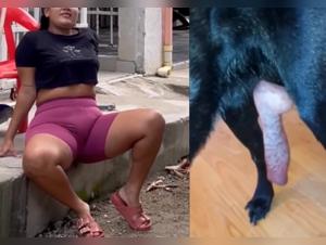 Watch This Latina Get Fucked By Her Dog In This Shocking Bestiality Video