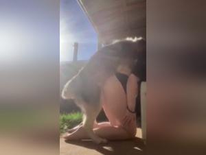 Bestiality Sex Scene with Young Amateur Girl