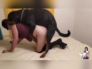 Live the ultimate dog sex experience in slow motion