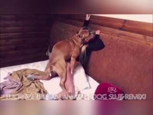 Watch This Woman Get Fucked By A Dog In A Hardcore Breeding Session