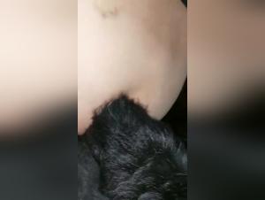 Extreme bestiality sex video with a woman and her dog