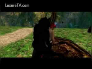 Zoophilia Video: Sex with Dog and Cream