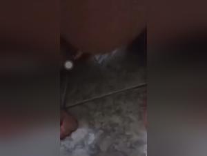 intensiver Knoten, nasser Arsch und tierisches Sperma