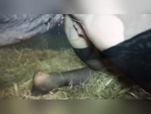 Yasmin enjoys herself and her dog with an intense fuck session.