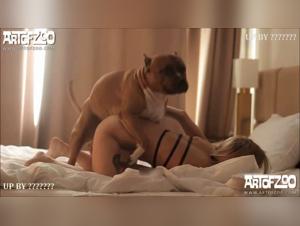 Extreme zoophilia video with Sonya and a dog