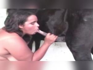 Extreme Momente des Sex mit Tieren