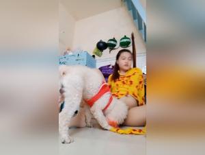 Extreme Bestiality Scene with a Dog