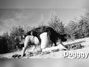 Amateur Doggy Style with a Loyal Canine Companion