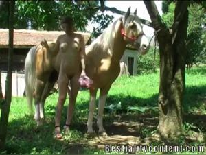 Discover the World of Zoophilia with Horse Milly
