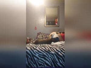 Amateur dog sex video: Audrey H. and her canine friend