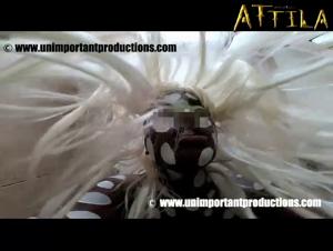 Intense zoophilia scene with a dog and a woman