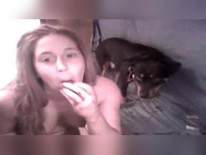 girl fucking dog compilation