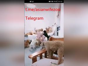 uncontrollable animal impulses on a Chinese woman
