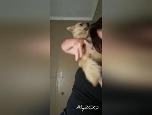 Animal Instinct: Woman Making Love to a Dog