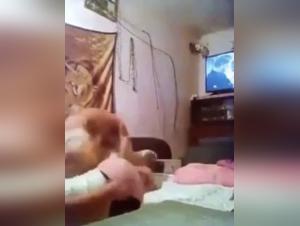 Discover the pleasures of bestiality with this sex video with a dog