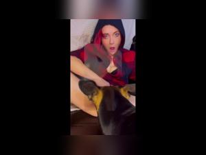 Wilde Hardcore-Zoophilie-Szenen mit Milly und ihrem Hund