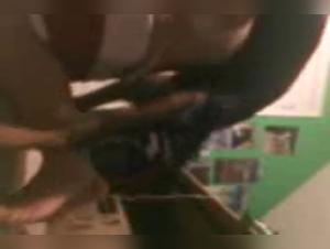 Extreme sex scene with a dog