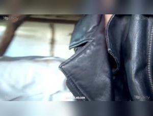 An intense zoophilia scene with Ariel and a dog