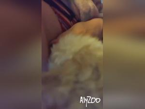 A young French girl gets dominated by her stepmom and serviced by her dog in a sordid scenario