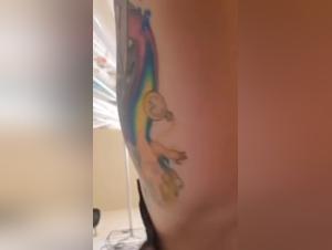 Dog sex video: blonde teen and her pet