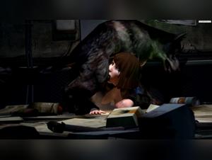 Extreme dog sex video