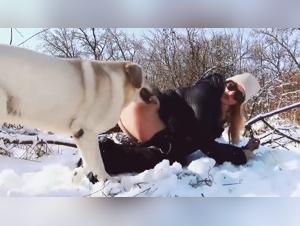 Canine submission, extreme pleasure forbidden