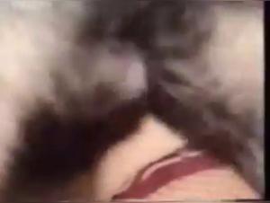 Shocking bestiality video with a married woman and her dog