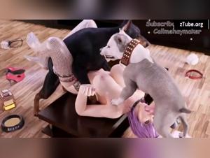 Erotic bestiality animations