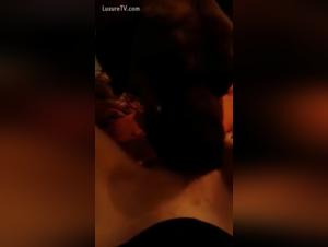 Zoophilia video with a teen and a dog