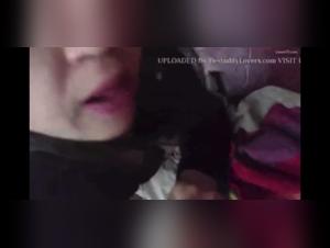 Video of an amateur Latin woman practicing sex with a dog