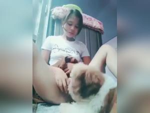 Sex video with a dog: An extreme experience