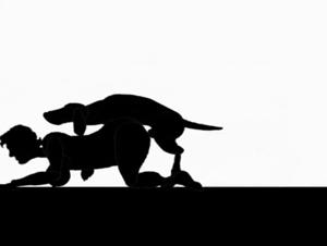 Scopri Delizie proibite: donne e cani nell'atto sessuale